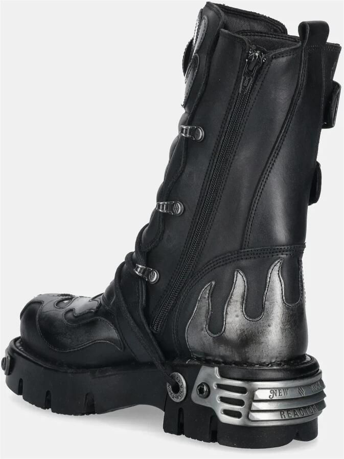 New Rock Laarzen M-107-S2 Zwart Grijs - Foto 3