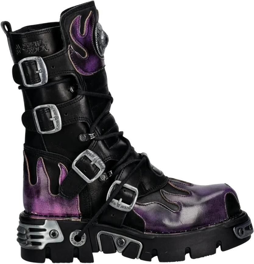 New Rock Flame Enkellaars