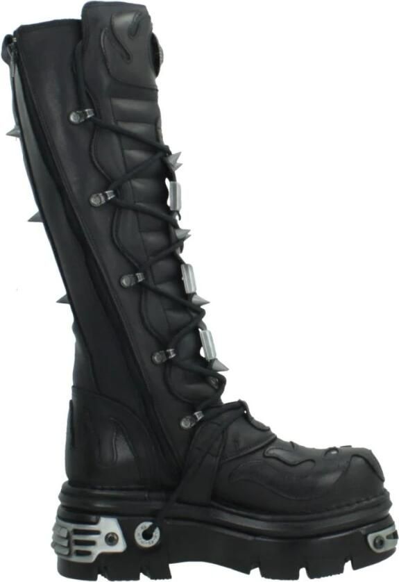 New Rock Laarzen M-161-S1 Zwart Zilverkleurig - Foto 2