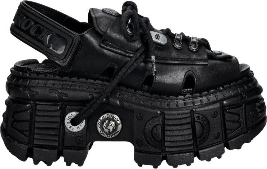 New Rock Lace-up Platform Sandal