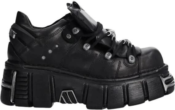 New Rock M-120N-S26 Plateau Laarzen 38 Shoes Zwart