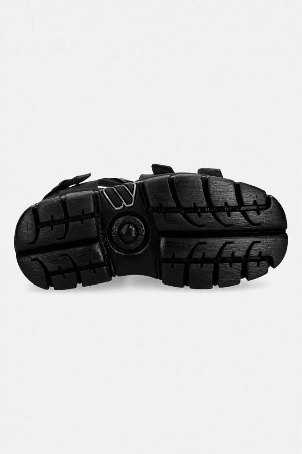 New Rock M-BIOS137-V2 Plateau Sandaal Zwart - Foto 5