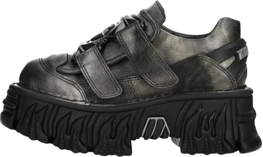 New Rock Pulik Old Arena W Gunmetal Distressed