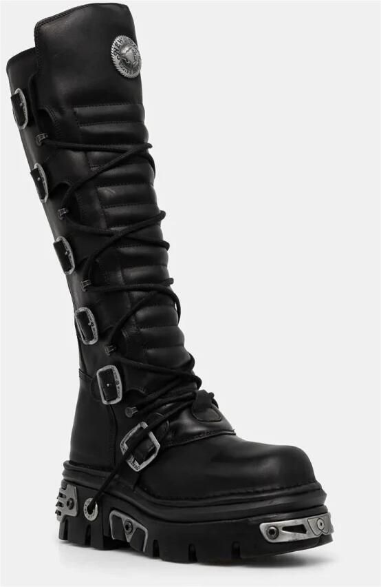 Newrock New Rock Laarzen 39 Shoes M 272 S1 Zwart Zilverkleurig - Foto 4