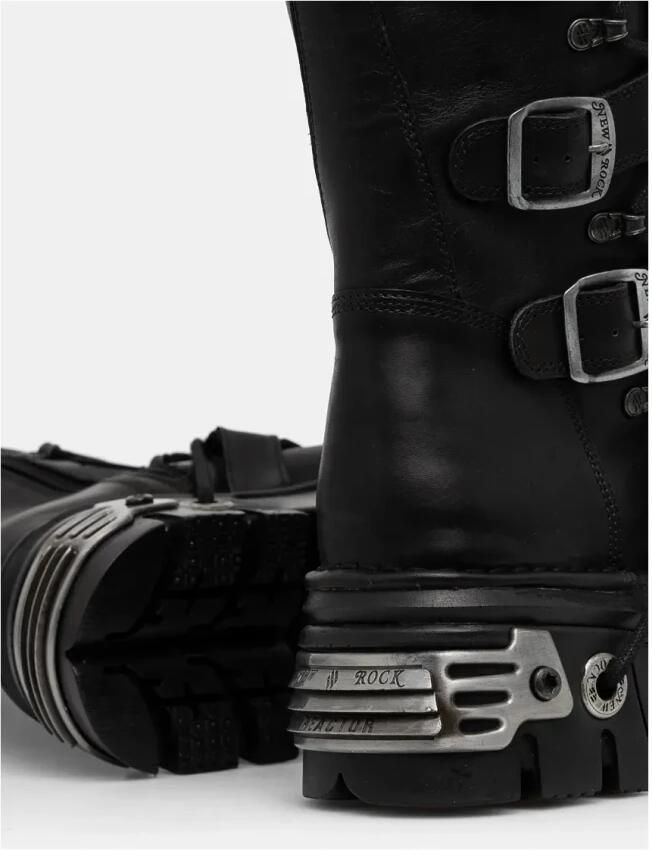 Newrock New Rock Laarzen 39 Shoes M 272 S1 Zwart Zilverkleurig - Foto 2