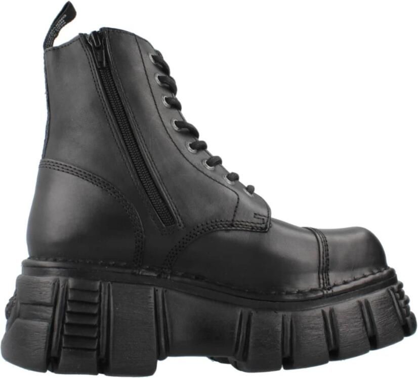 New Rock M-NEWMILI083-S39 Plateau Laarzen 40 Shoes Zwart - Foto 2