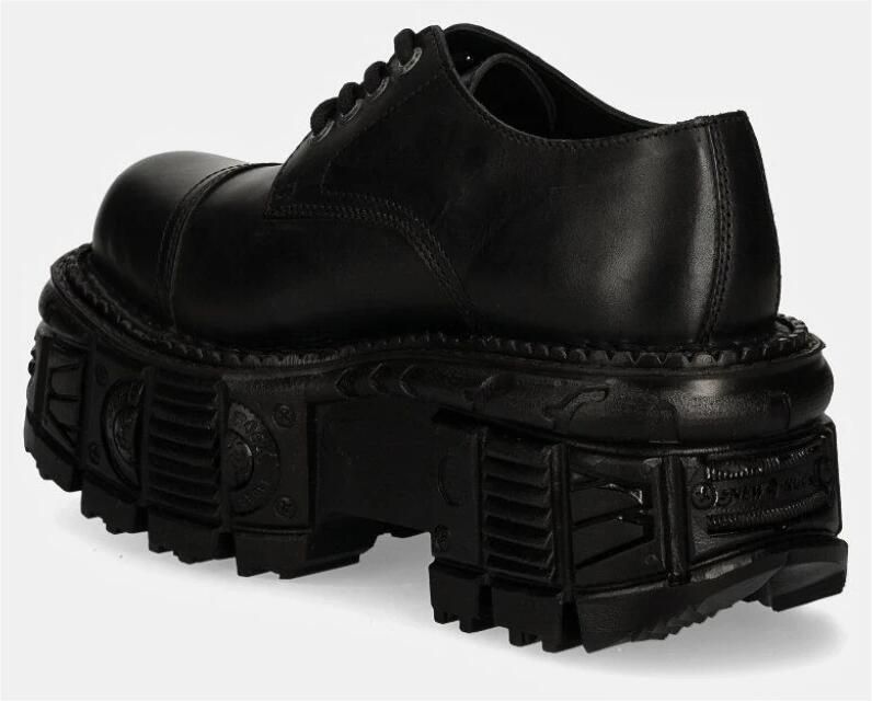 Newrock New Rock Lage schoenen M-TANKMILI003-S1 Zwart - Foto 4