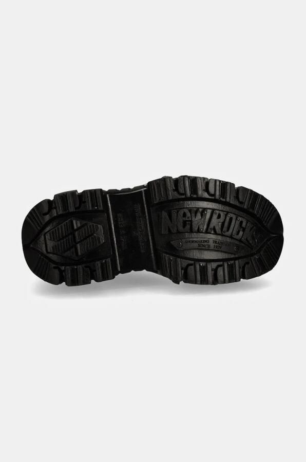 Newrock New Rock Lage schoenen M-TANKMILI003-S1 Zwart - Foto 3