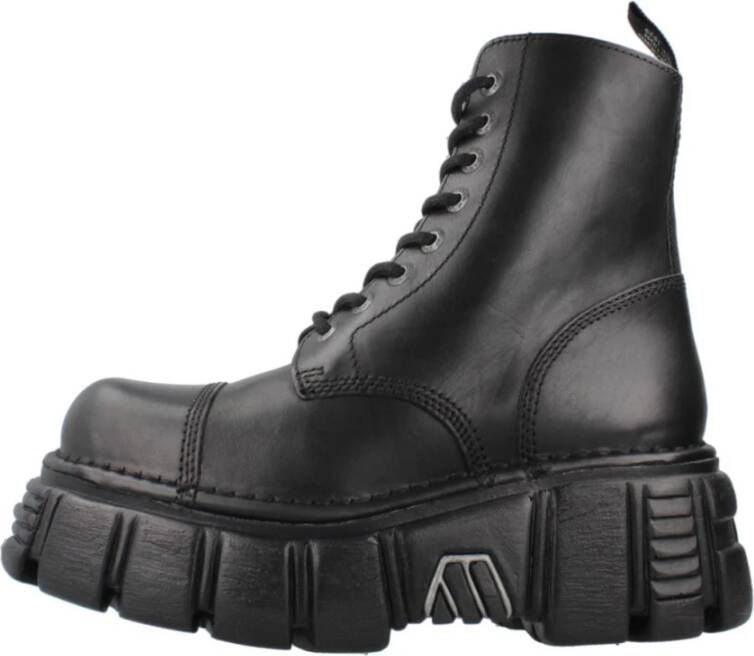 New Rock M-NEWMILI083-S39 Plateau Laarzen 40 Shoes Zwart - Foto 3