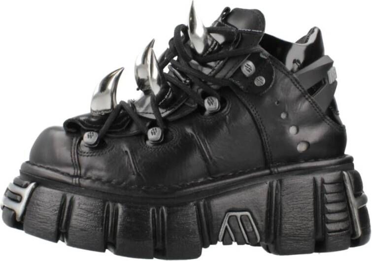 New Rock Stijlvolle Veterschoenen
