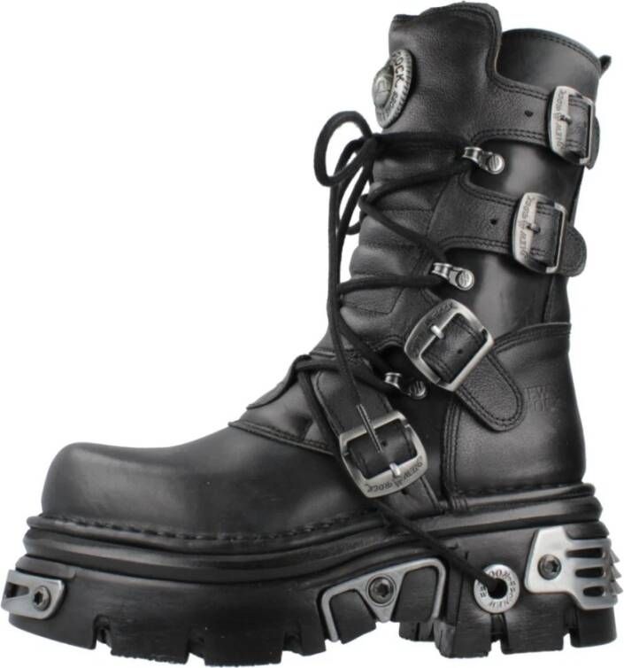 New Rock Stijlvolle Veterschoenen