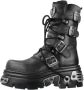 Newrock New Rock unisex veterboot Zwart - Thumbnail 2