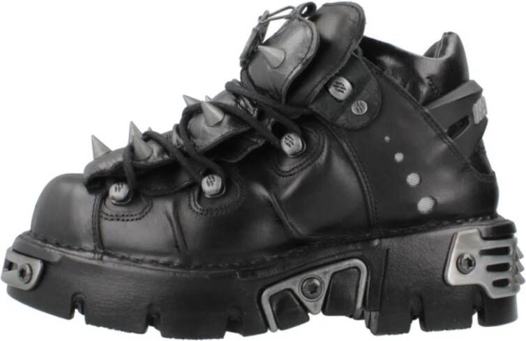 New Rock Stijlvolle Veterschoenen