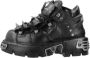 New Rock Lage schoenen M-110-S1 Zwart Zilverkleurig - Thumbnail 2