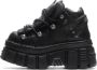 New Rock M-106-S29 Plateau sneakers 40 Shoes Zwart - Thumbnail 2
