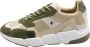 Newlab Witte en Bruine Appleskin Sneaker oor Heren White Heren - Thumbnail 1