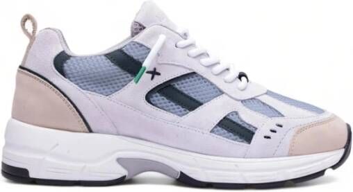 Newlab Witte Beige Sneaker Herenschoenen