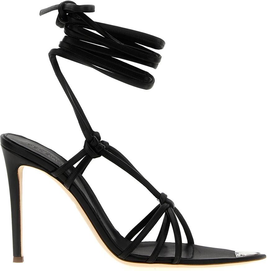 Nicoló Beretta Sandalen 'Beiby' Sandals in zwart