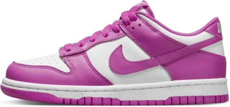 Nike Active Fuchsia Dunk Low Stijlvolle en veelzijdige sneakers Pink Dames
