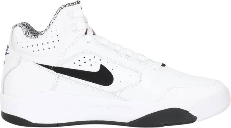Nike Air Flight Lite Mid Basketball Schoenen white black maat: 43 beschikbare maaten:41 42.5 43 44.5 45 - Foto 2