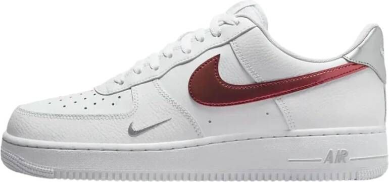 Nike Air Force 1 '07 Basketball Schoenen white picante red wolf grey maat: 46 beschikbare maaten:44 45 46