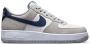 Nike Air Force 1 '07 Basketball Schoenen light smoke grey midnight navy white maat: 47.5 beschikbare maaten:41 42 44.5 45 46 47.5 - Thumbnail 2