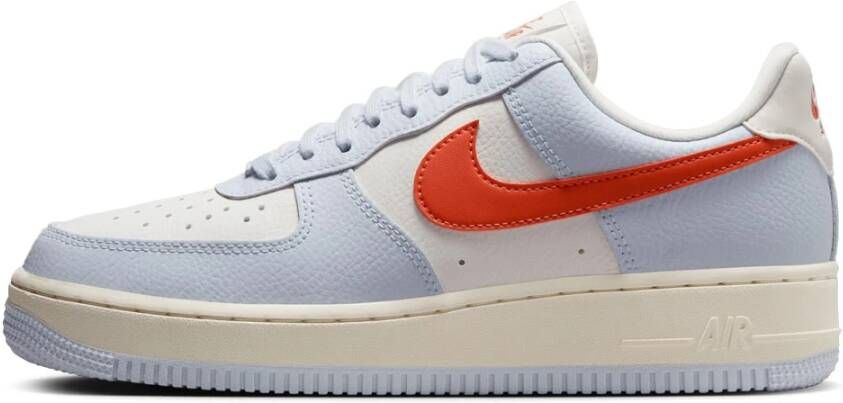 Nike Air Force Dames Schoenen Grijs Maat: 40.5 Leer Foot Locker