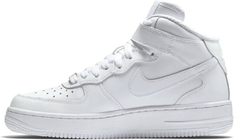 Nike Air Force 1 MID GS Sneakers Wit Heren