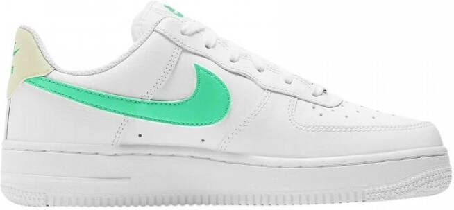 Nike Wmns Air Force 1 '07 White Green Glow Light Bone White Schoenmaat 40 1 2 Sneakers 315115 164