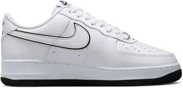 Nike Air Force 1 Wit Zwart Sneakers White Heren