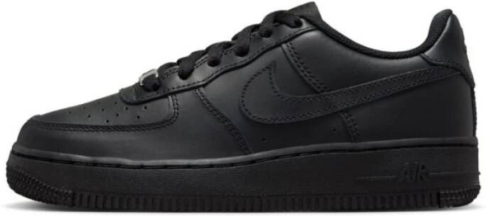 Nike Air Force Unisex Schoenen Zwart Maat: 38.5 Leer Foot Locker