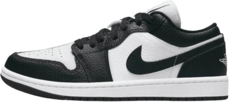 Jordan 1 Low basisschool Schoenen Black Leer 5 Foot Locker