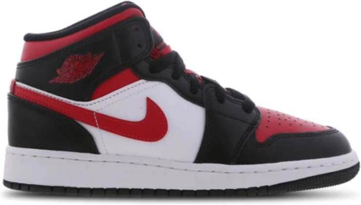 Nike Air Jordan 1 Mid GS Le Sneakers Black Dames