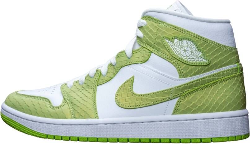 Nike Air Jordan 1 Mid SE Sneakers Groen Heren