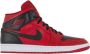 Nike Air Jordan 1 Mid Sneaker Rood Heren - Thumbnail 1