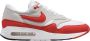 Nike Big Bubble Sneakers Wit Rood Leer Multicolor - Thumbnail 3