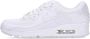 Nike Air Max 90 Low Witte Sneaker White Dames - Thumbnail 2