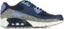 Nike Air Max 90 basisschool Schoenen Blue Leer Leer Synthetisch Foot Locker - Thumbnail 1