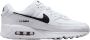 Nike Air Max 90 Lage Sneaker Wit Zwart White - Thumbnail 1