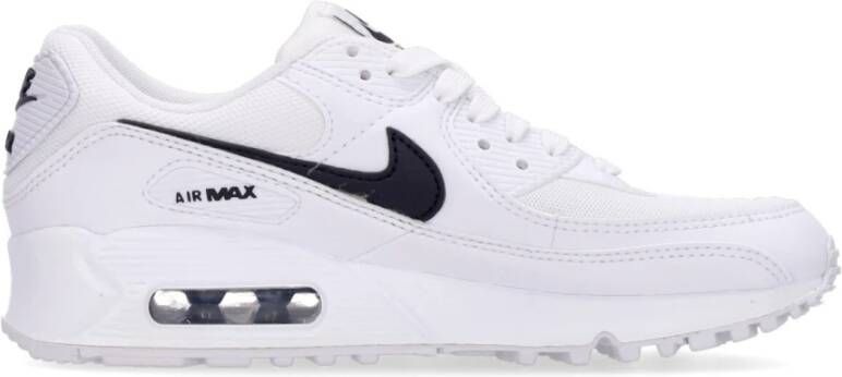 Nike Air Max 90 White Black White Sneakers White Dames