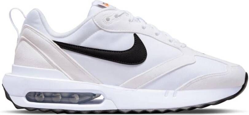 Nike Air Max Dawn Wit Zwart-Totaal Oranje White Dames