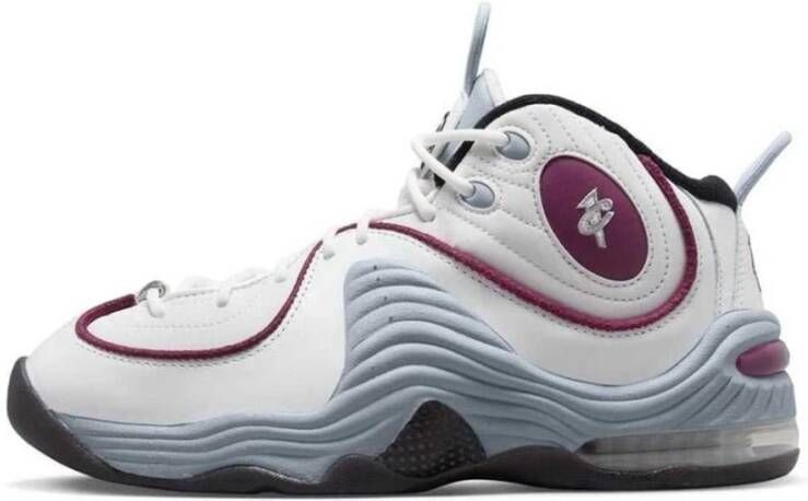 Nike Wit Rosewood Air Penny II Sneakers White Dames