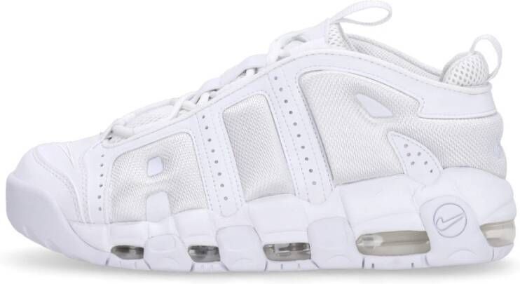 Nike Uptempo Heren Schoenen Wit Maat: 40.5 Leer Foot Locker