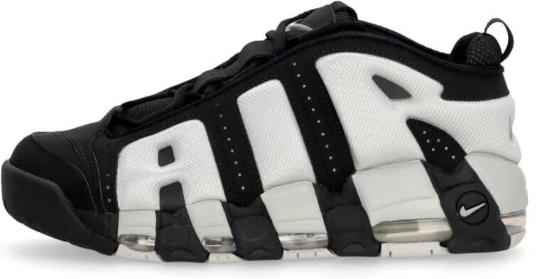 Nike Uptempo Heren Schoenen Zwart Maat: 42.5 Leer Foot Locker