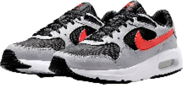 Nike Air Max SC Sneakers Grijs Zwart Lichtrood Wit