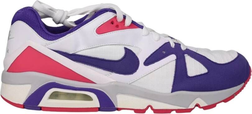 Nike Air Structure Triax 91 Wit Paars Multicolor Heren