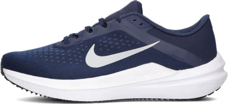 Nike Winflo Heren Sportschoen Blauw Wit Doos zonder deksel - Foto 2