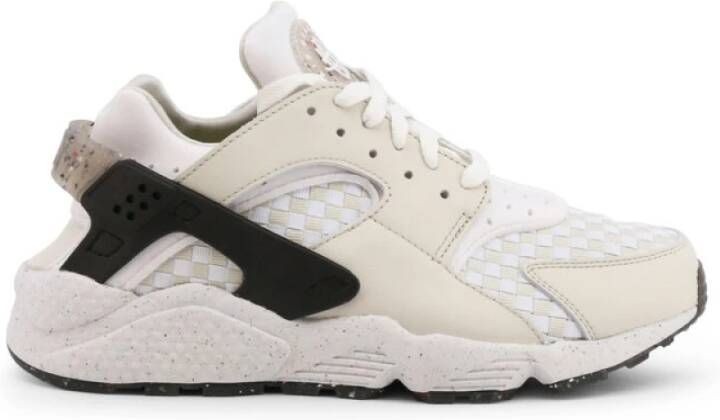 Nike Air Huarache Crater Premium Sneakers Wit Beige Zwart