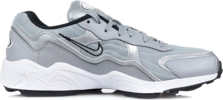 Nike Alpha Lage Sneaker Grijs Metallic Streetwear Gray Heren