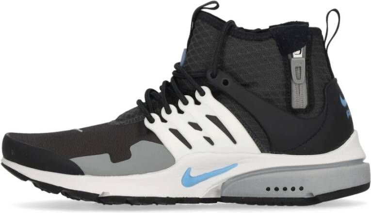 Nike Antraciet Blauw Wit Utility Sneakers Black Heren